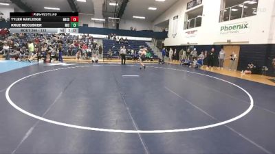 133 lbs 5th Place Match - Tyler Ratledge, Messiah vs Kruz McCusker, Misericordia