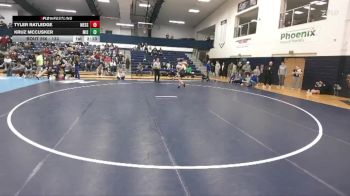 133 lbs 5th Place Match - Tyler Ratledge, Messiah vs Kruz McCusker, Misericordia