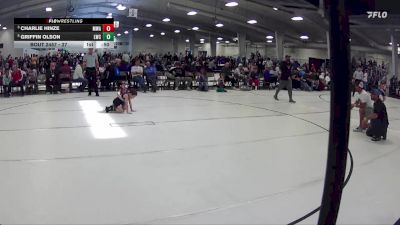 27 lbs 5th Place Match - Griffin Olson, Louisville Wrestling Club vs Charlie Hinze, MWC Wrestling Academy