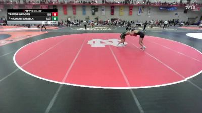 141 lbs Champ. Round 2 - Nicolas Balella, Castleton vs Trevor Hedges, Eureka