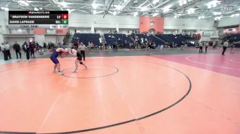 197 lbs Cons. Semi - Braydon Vandenberg, St. John Fisher vs David LaPrade, Williams College