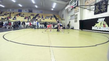 145 lbs 5th Place - Rosha MAXWELL, Tahlequah Girls HS vs Naveah Higgins, Pryor HS Girls