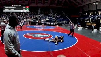 135 lbs Cons. Semi - Alaina Shaver, Ridgeland vs Trinity Sims, Columbus