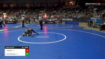 67 lbs Consolation - Tyson Gibson, Deschutes Mat Club vs Cale Richardson, Okwa