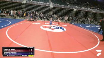 53 lbs Cons. Round 3 - Layton West, Green River Grapplers Wrestling vs Skipper Pierce, Top Of The Rock Wrestling Club