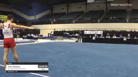 Troy Nuesca - Floor, Gymnastics Olympica USA - 2021 USA Gymnastics Development Program National Championships