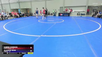 155 lbs Placement Matches (8 Team) - Aubrie Overson, North Dakota vs Eleanor Dean, Virginia