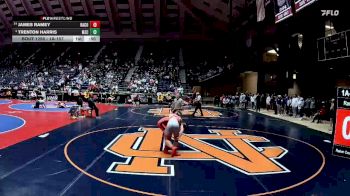 1A-157 lbs Cons. Round 2 - James Ramey, Rabun County vs Trenton Harris, Mt Zion, Carroll