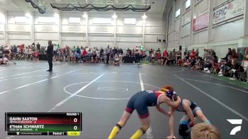 56 lbs Round 1 (8 Team) - Ethan Schwartz, ACES Of Diamonds vs Gavin Saxton, Revolution/WVW
