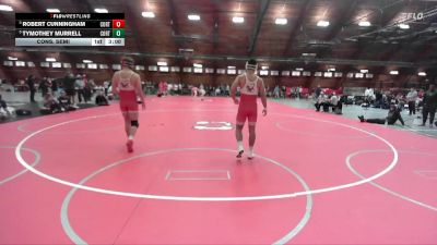 184 lbs Cons. Semi - Tymothey Murrell, Cortland State vs Robert Cunningham, Cortland State