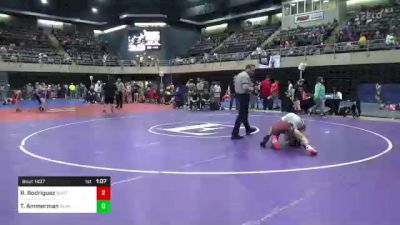 115 lbs Semifinal - Robert Rodriguez, North Bergen, NJ vs Tanner Ammerman, Blandburg, PA