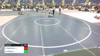 120 lbs Round Of 16 - Gavyn Gappmayer, Brighton WC vs Marcus Williams, Rio Rancho