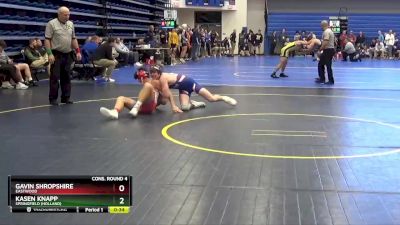 138 lbs Cons. Round 4 - Gavin Shropshire, EASTWOOD vs Kasen Knapp, Springfield (Holland)