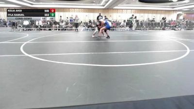 109 lbs Consolation - Kelia Akoi, Hana Elite vs Iyla Samuel, Gold Rush Wr Ac