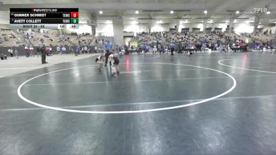 50 lbs Cons. Round 1 - Avett Collett, Joelton Wrestling Club vs Gunner Schmidt, Rabbit Wrestling Club