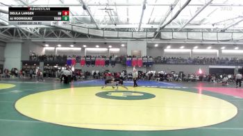 107 lbs Consi Of 16 #2 - Delila Langer, Northwestern vs AJ Rodriguez, Trumbull