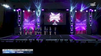 Cheer Tyme - Karma [2026 L2 Junior - D2 - A DAY 1] 2026 JAMfest Cheer Super Nationals