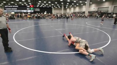 175 lbs Champ. Rd Of 16 - Matthew Dziura, Toss Em Up Wrestling Academy vs Jason Heiser, Wisconsin