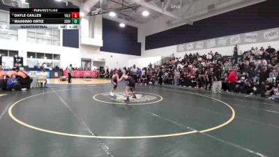 113 lbs Quarterfinal - Massimo Ortiz, Servite vs Dayle Cailles, Valencia/Valencia