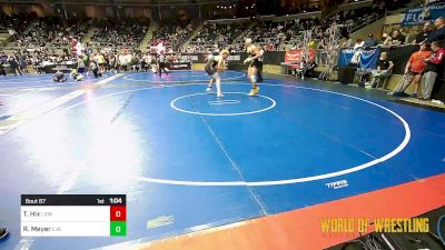 200 lbs Quarterfinal - Titan Hix, Lions Wrestling Academy vs Ritson Meyer, Elgin Wrestling