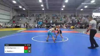 85 lbs Prelims - Mikhail Montgomery, Perry Wrestling Club vs Kason Maddux, Morris Fitness