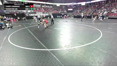 Girls 132 lbs Cons. Round 2 - Avery Losiewicz, Medford Area-Girls vs Madelynn Lee, Wausau West-Girls