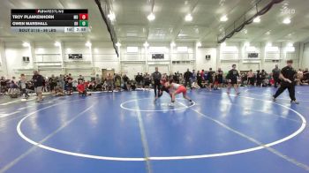 96 lbs Round Of 32 - Troy Plankenhorn, MD vs Owen Marshall, OH