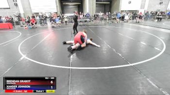 285 lbs Round 2 - Brendan Grabot, Wisconsin vs Xander Johnson, Wisconsin