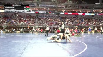 1A-215 lbs Cons. Round 2 - Cael Currans, Graettinger-Terril/Ruthven-Ayrshire vs Grady Joens, Underwood