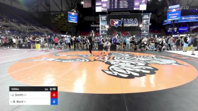 106 lbs Consolation - Jarrett Smith, MI vs Brady Byrd, IN