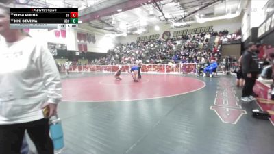 125 lbs Cons. Round 3 - Elisa Rocha, Shadow Hills vs Niki Starina, Agoura