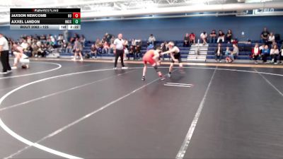 125 lbs Champ. Round 2 - Jaxson Newcomb, Newman vs Axxel Landon, Iowa Western Community College