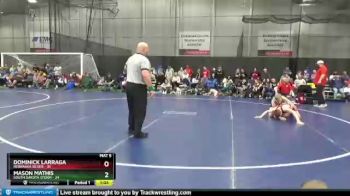 140 lbs Round 4 (6 Team) - Mason Mathis, South Dakota Storm vs Dominick Larraga, Nebraska Silver
