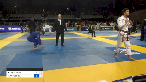KAIQUE AFFONSO vs THALISON VITORINO SOARES 2019 Pan Jiu-Jitsu IBJJF Championship