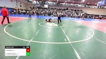 106 lbs Round Of 32 - Kayla Batres, Green Farms Academy vs Jake Hoffmaster, Eastern Regional