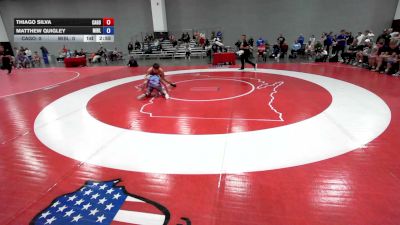 126 lbs Thiago Silva, California Gold vs Matthew Quigley, Team Michigan Blue