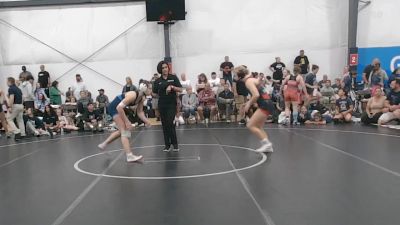 61 kg Quarterfinal - Haley Smarsh, PA West Black - W vs Lucia Crossken, Wyoming Seminary - W