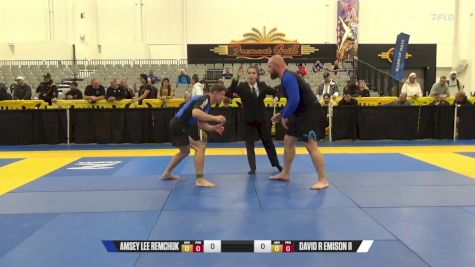 David R Emison II vs Amsey Lee Remchuk 2024 World IBJJF Jiu-Jitsu No-Gi Championship