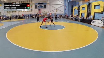 106 lbs Champ. Round 1 - Adrian Austin, William Penn H.S. vs Reginald Ferdinand, Laurel H S