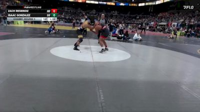 190 lbs Champ. Round 1 - Isaac Gonzalez, Ontario vs Zach Resendiz, American Falls