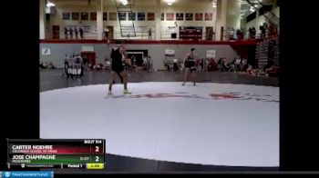 157 lbs Cons. Round 3 - Carter Noehre, Colorado School Of Mines vs Jose Champagne, McKendree