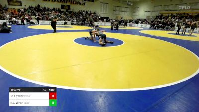 116 lbs Round Of 32 - Perry Fowler, Syracuse (UT) vs Jadyn Wren, Clovis East