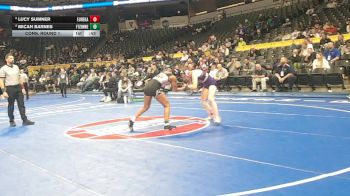 135 Class 2 lbs Cons. Round 1 - Lucy Sumner, Eureka vs Micah Barnes, Ft. Zumwalt West