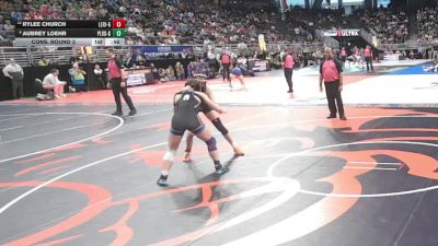 Cons. Round 3 - Rylee Church, Lexington vs Aubrey Loehr, Papillion-La Vista South