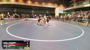 126 lbs Champ. Round 1 - Gage J. McKibben, Centennial (Corona) vs David Johnston, Corning Union