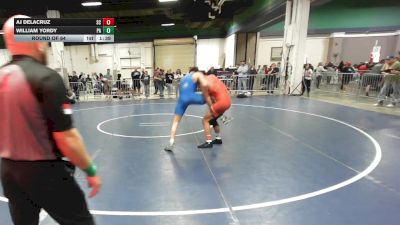 132 lbs Round Of 64 - Aj DeLaCruz, SC vs William Yordy, PA