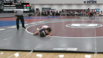 106 lbs Round 1 (16 Team) - Keller Stringer, Brantley County HS vs Wyndell Drury, Mt. Pisgah Christian School