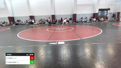 184 lbs Consi Of 4 - Dominic Solis, Maryland - UNATT vs Griffin Gammell, Virginia