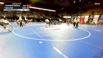 157 Class 3 lbs Champ. Round 1 - Aleksandr Careaga, Helias Catholic vs Kale Davis, Kearney
