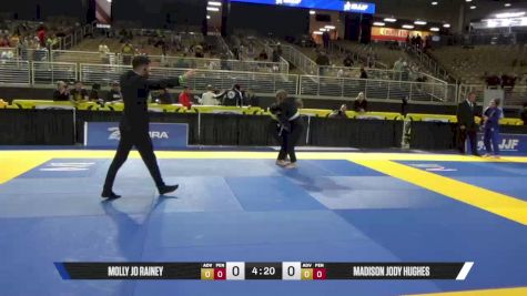 Madison Jody Hughes vs Molly Jo Rainey 2025 Pan Jiu Jitsu IBJJF Championship